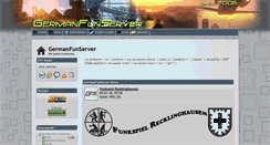 Desktop Screenshot of germanfunserver.de
